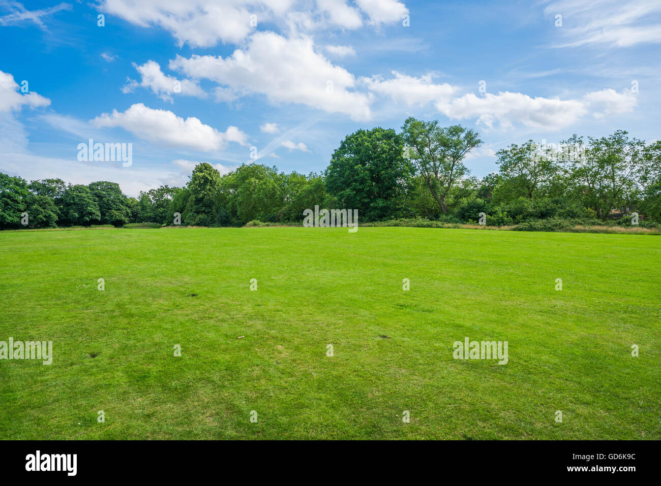 Hampstead giardino verde sobborgo di Londra, Regno Unito Foto Stock