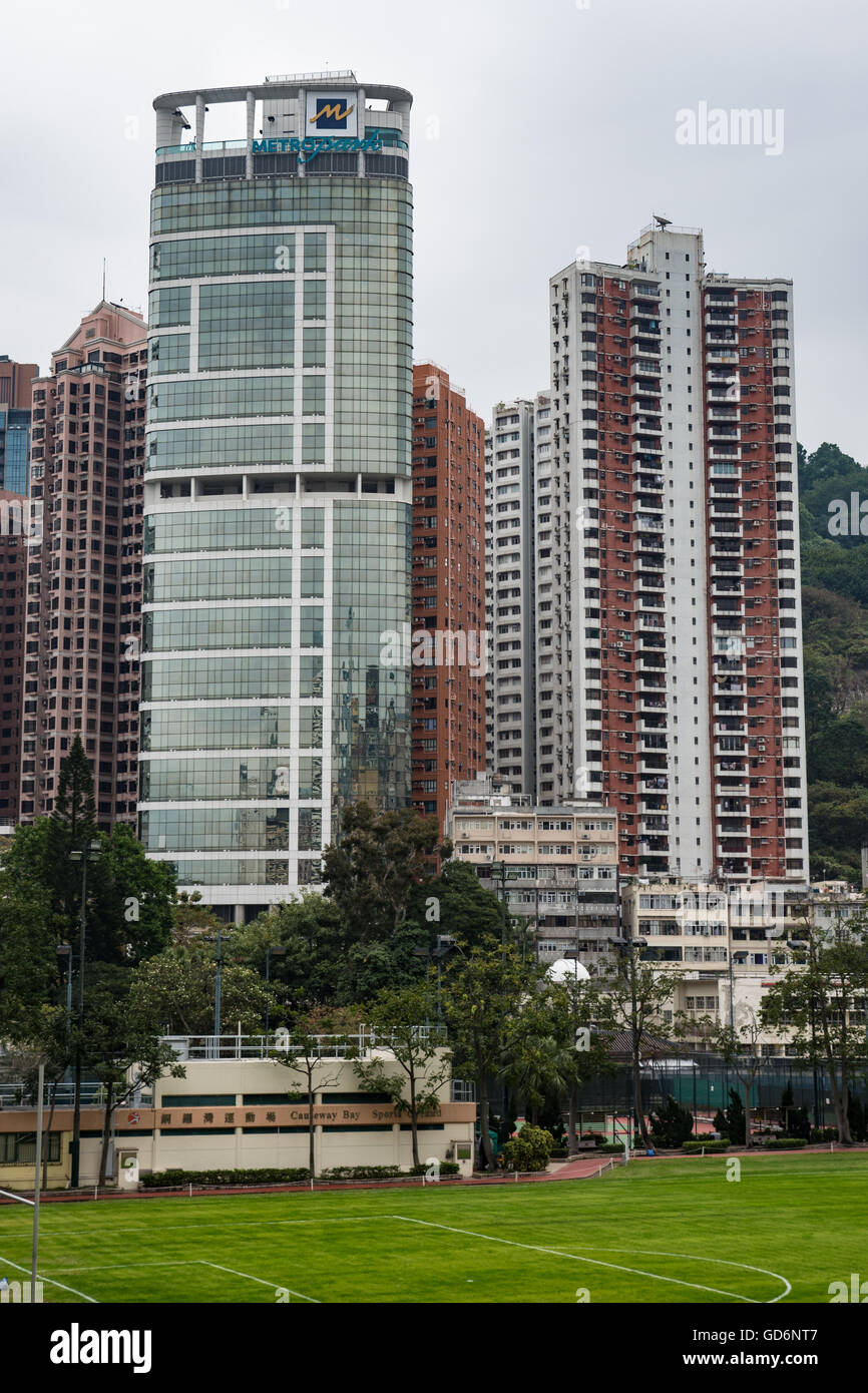 Metro Park Hotel Causeway Road, Hong Kong, Cina Foto Stock