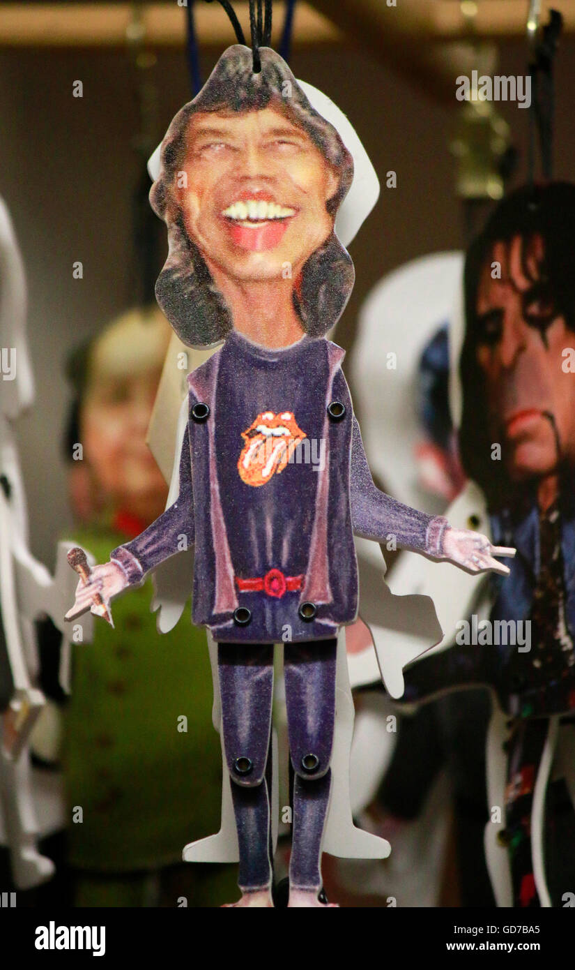 Mick Jagger - Marionette, Juni 2016, Berlino. Foto Stock