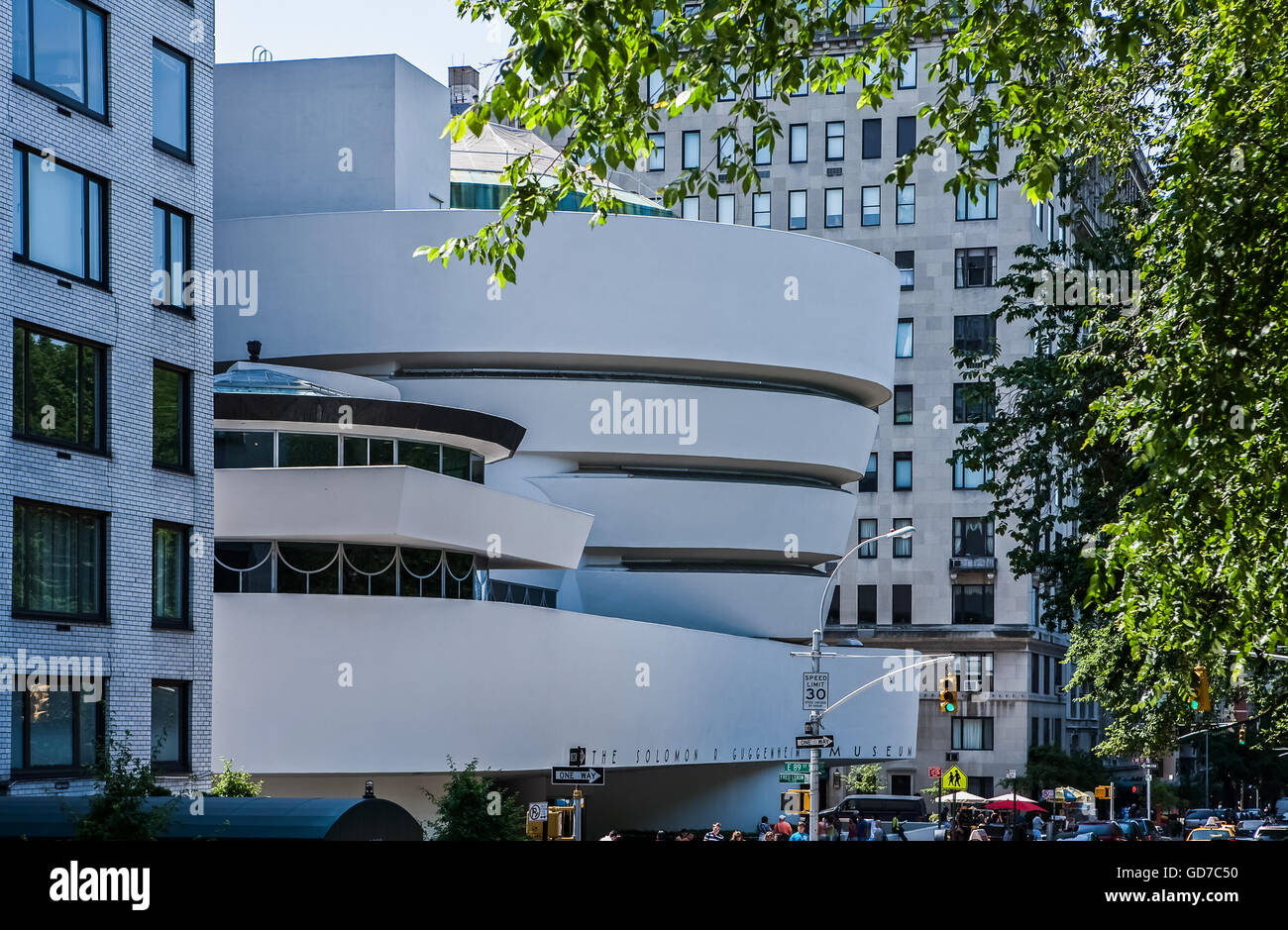 Stati Uniti, New York,Manhattan,il Museo Guggenheim Foto Stock