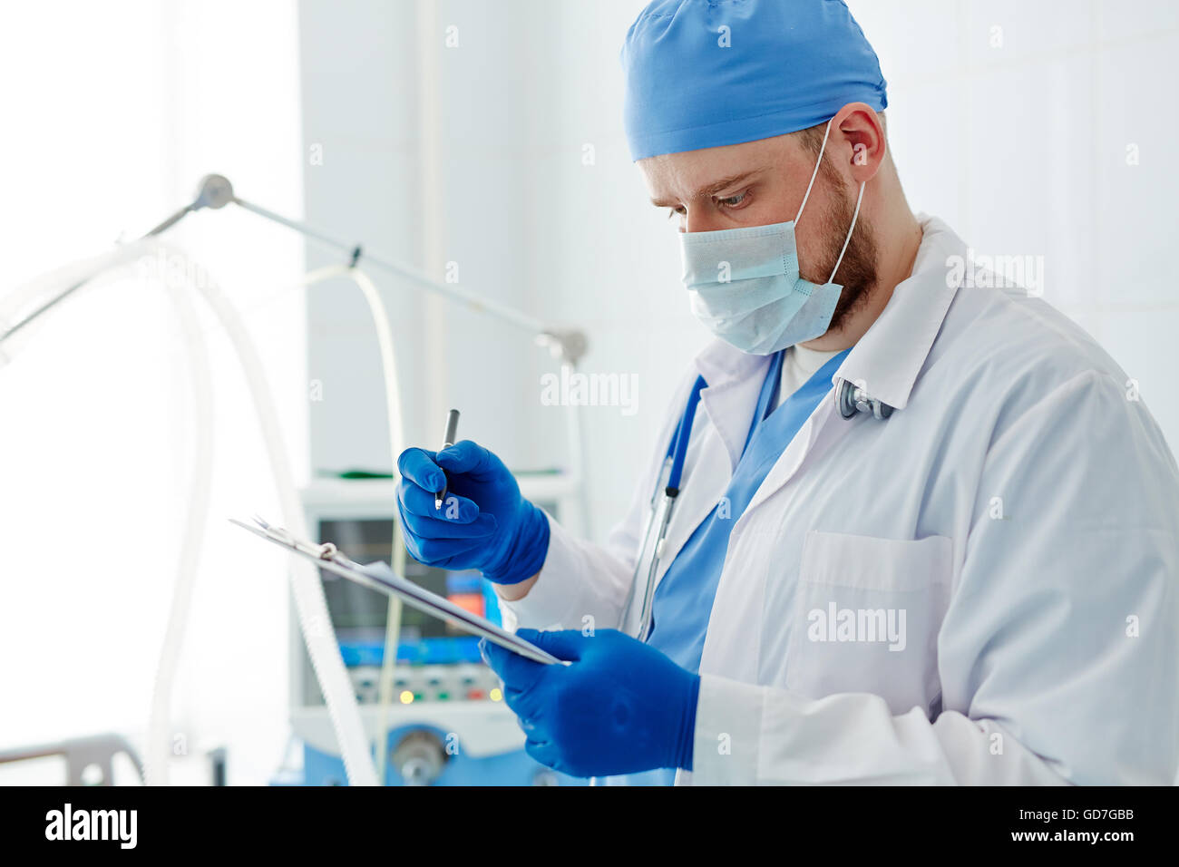 Note mediche Foto Stock