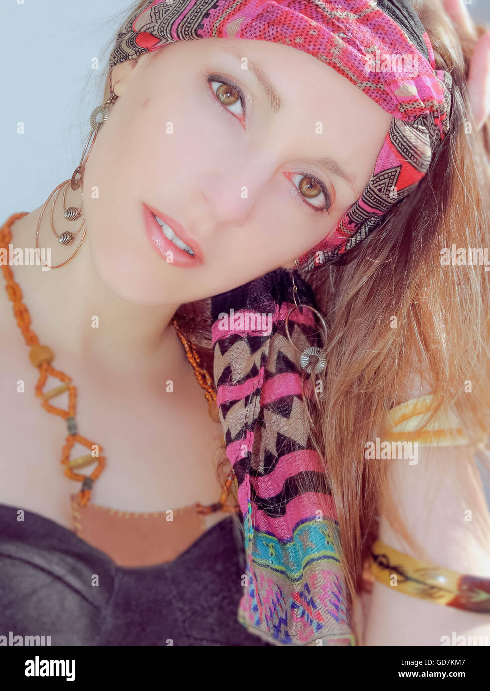 Bella donna Foto Stock