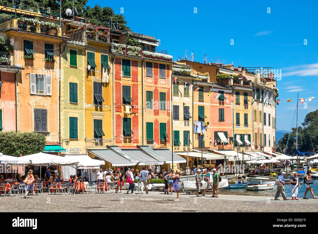 Portofino Liguria, Italia Foto Stock