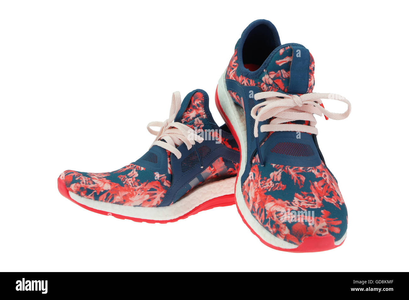 Scarpe da ginnastica isolato Foto Stock