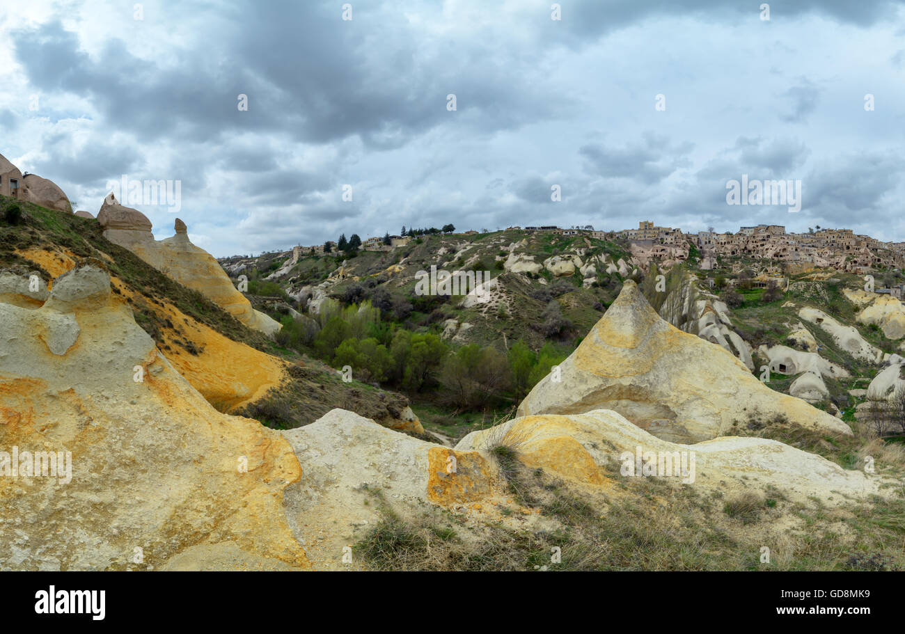 Giornata incredibile in Cappadocia, Turchia Foto Stock