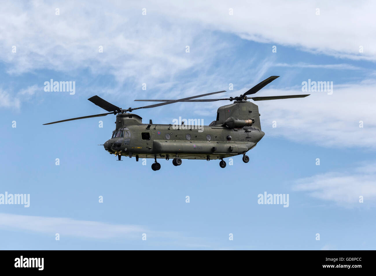 Boeing CH47 Chinook del RAF Foto Stock