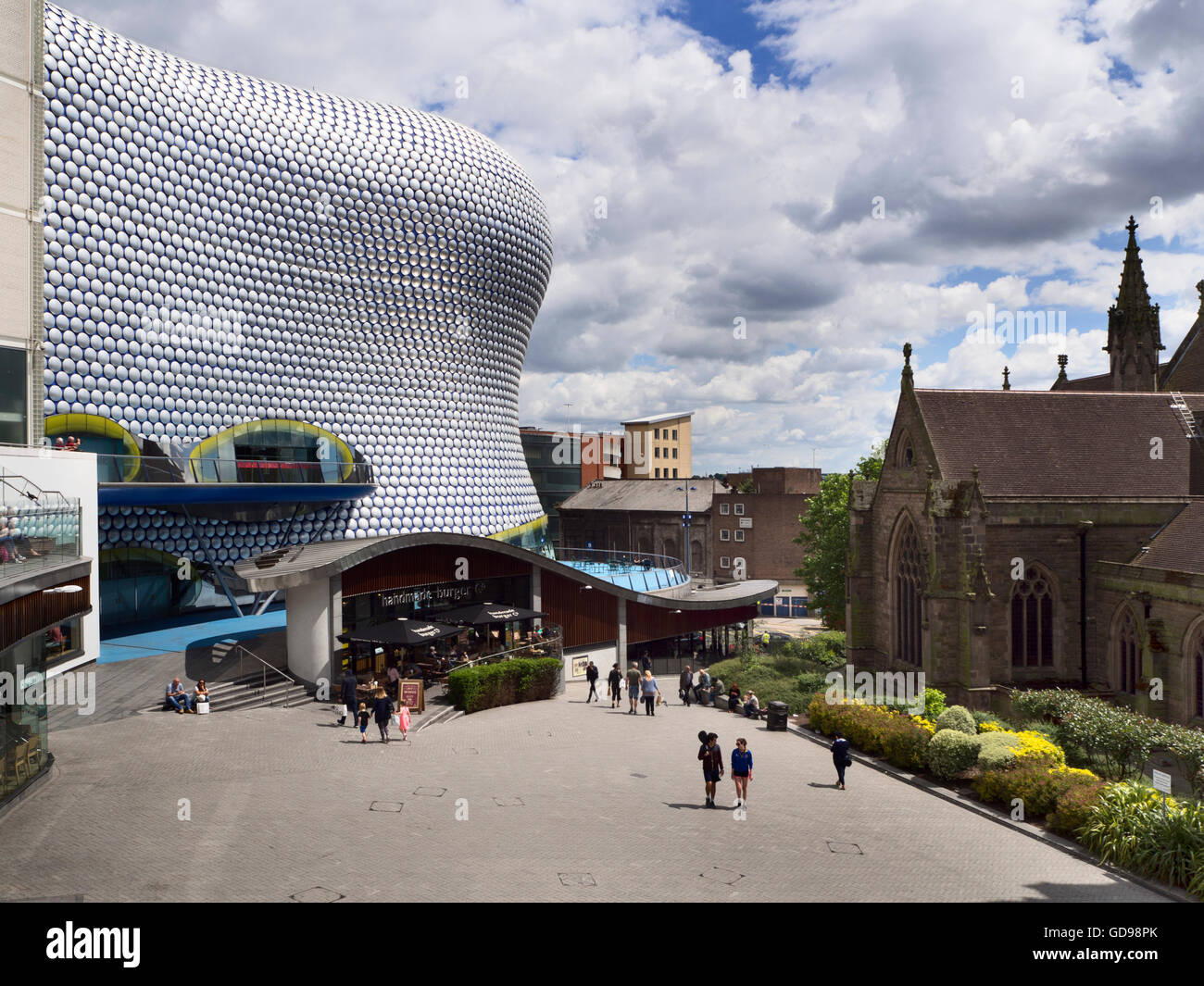 Selfridges la costruzione presso il Bullring in Birmingham City Centre West Midlands England Foto Stock