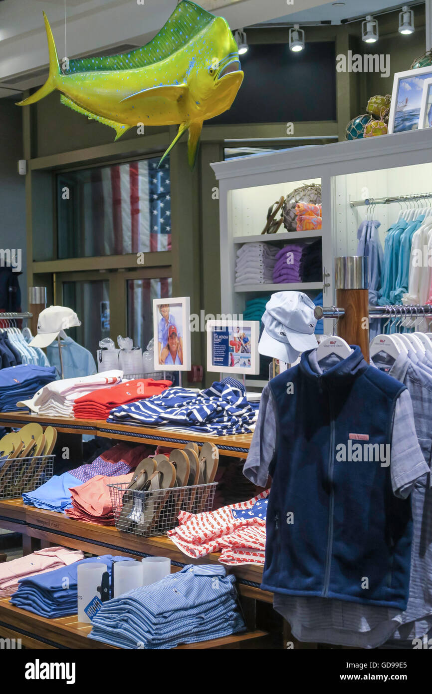 Vigna Vigneto Abbigliamento Casual Store, Grand Central, NYC, STATI UNITI D'AMERICA Foto Stock