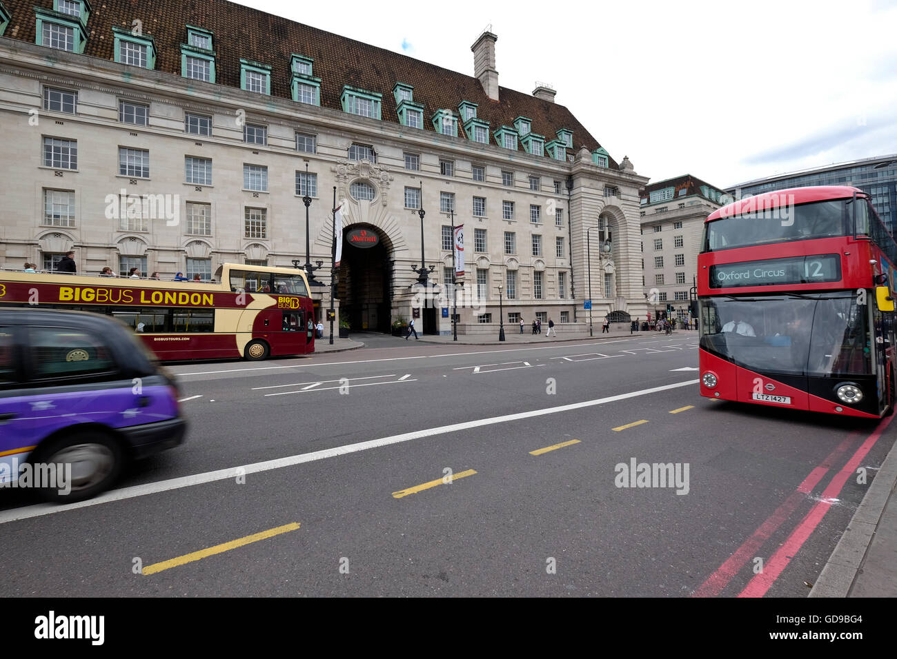 Il London Marriott Hotel County Hall. Foto Stock