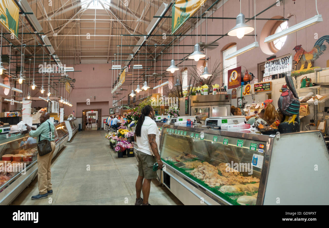 Mercato orientale Washington DC Foto Stock