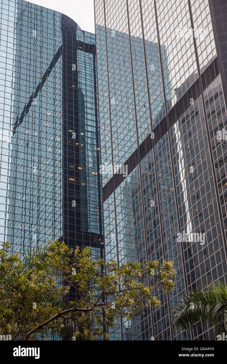 Torre di entrate, Gloucester Road, Hong Kong, Cina Foto Stock