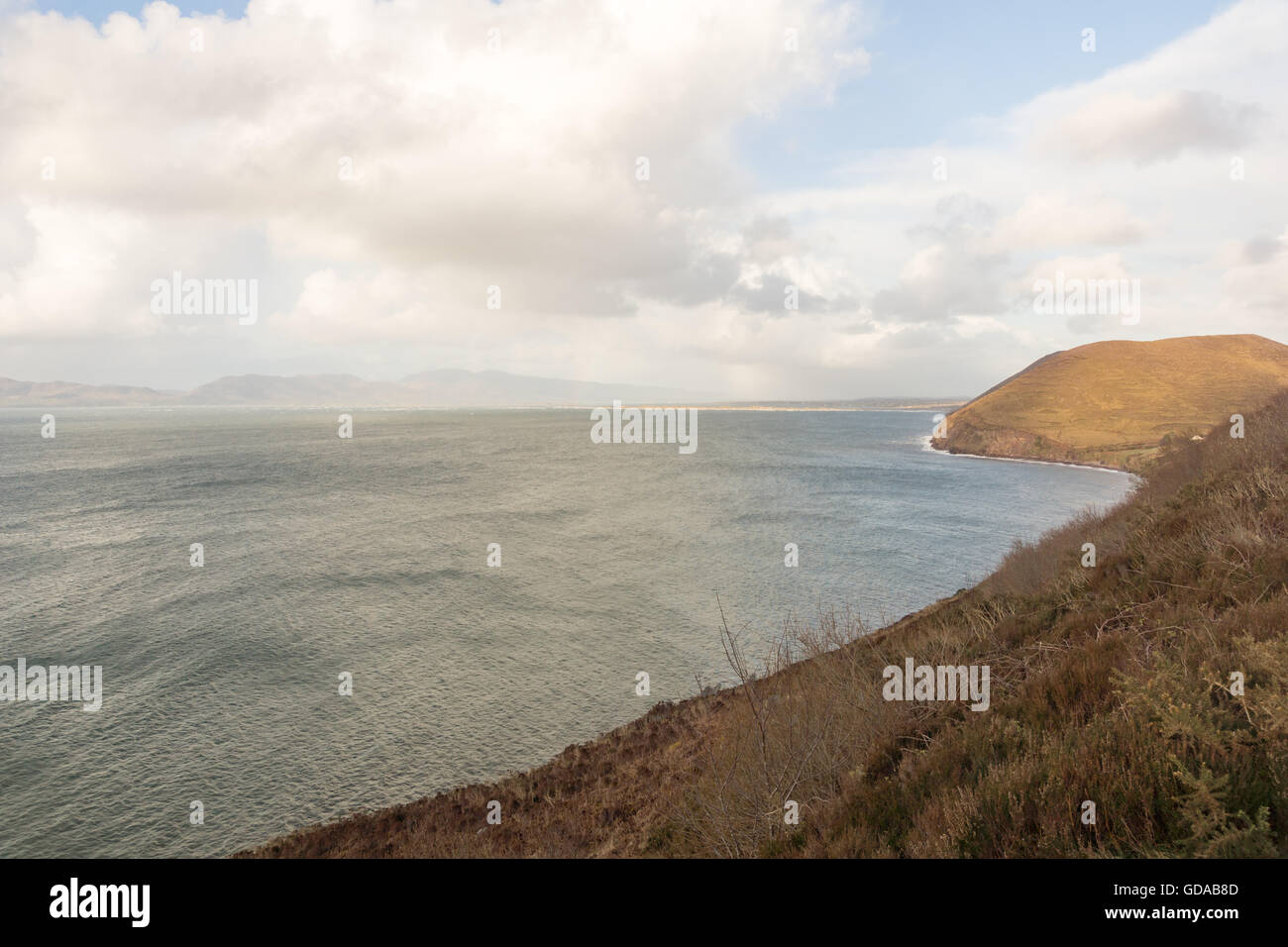 Irlanda, Kerry County Kerry, Ring of Kerry, sulla costa Foto Stock