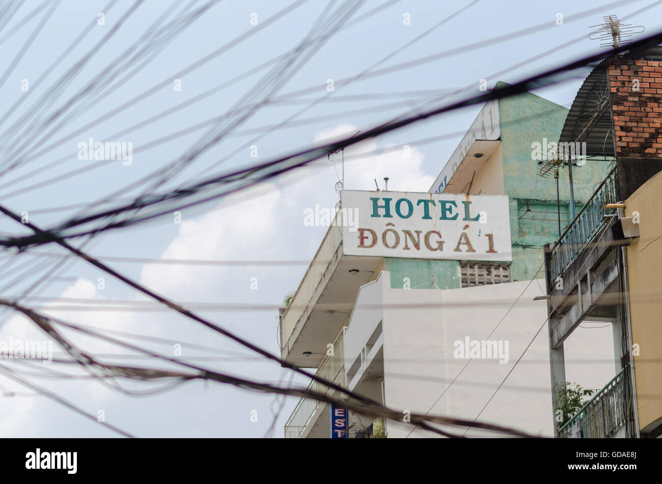 Il Vietnam, Ho Chi Minh City, Ho Chi Minh City hotel Foto Stock