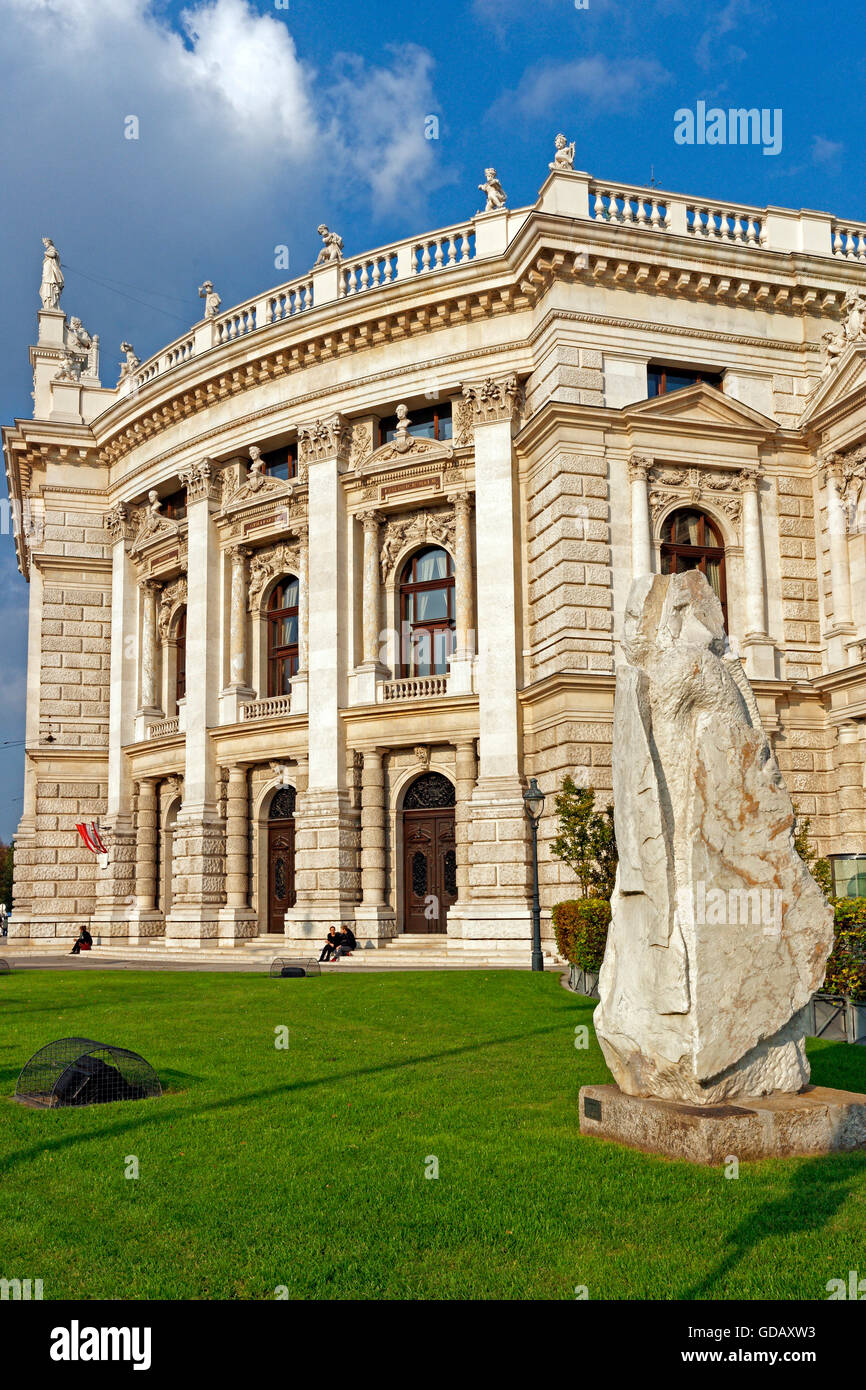 Burgtheater Foto Stock