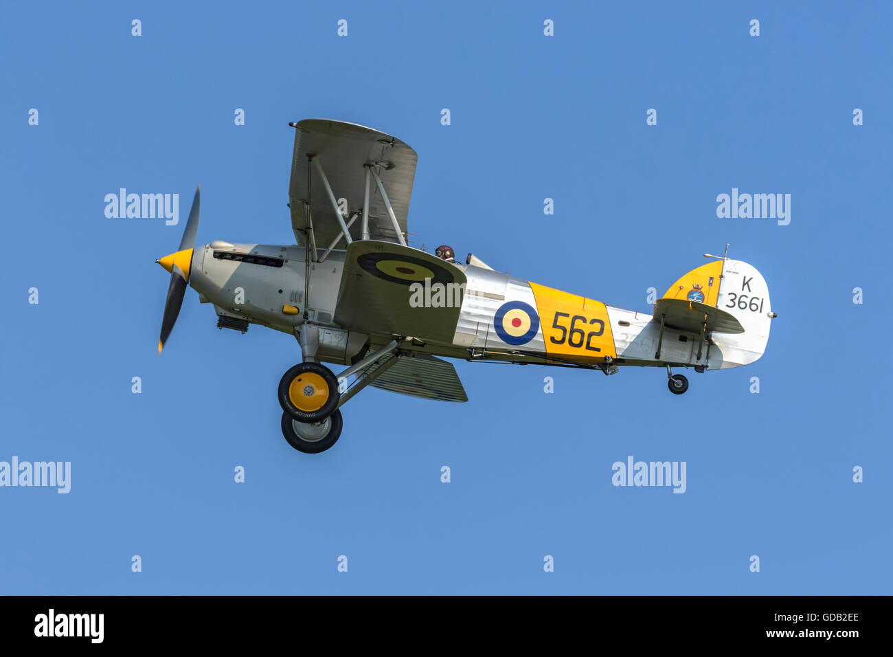 Hawker Nimrod 2 - RAF bi-plane fighter Foto Stock