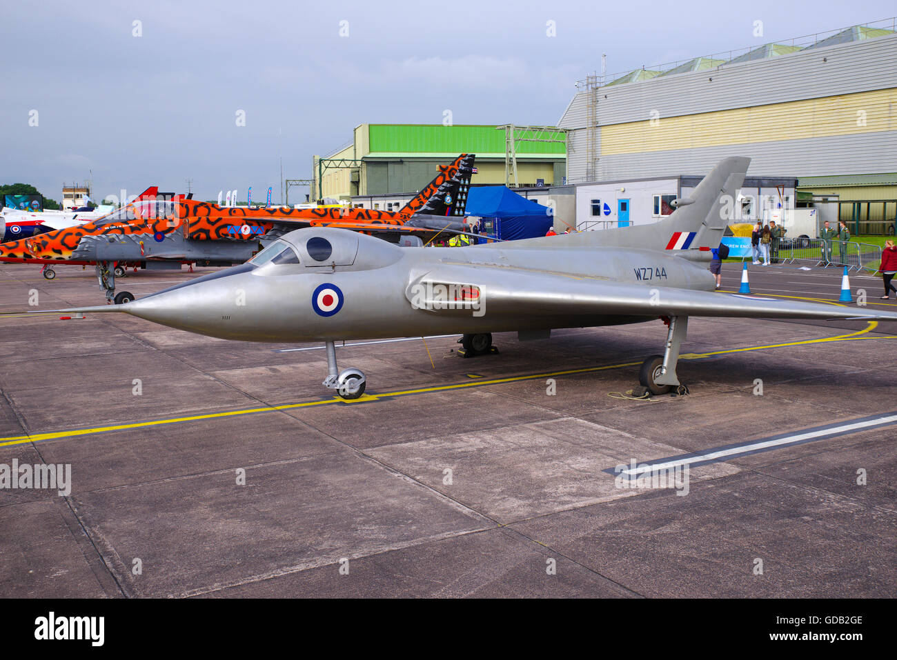 Avro 707C WZ744, Delta Wing Research Aircraft RAF Museum Cosford Foto Stock