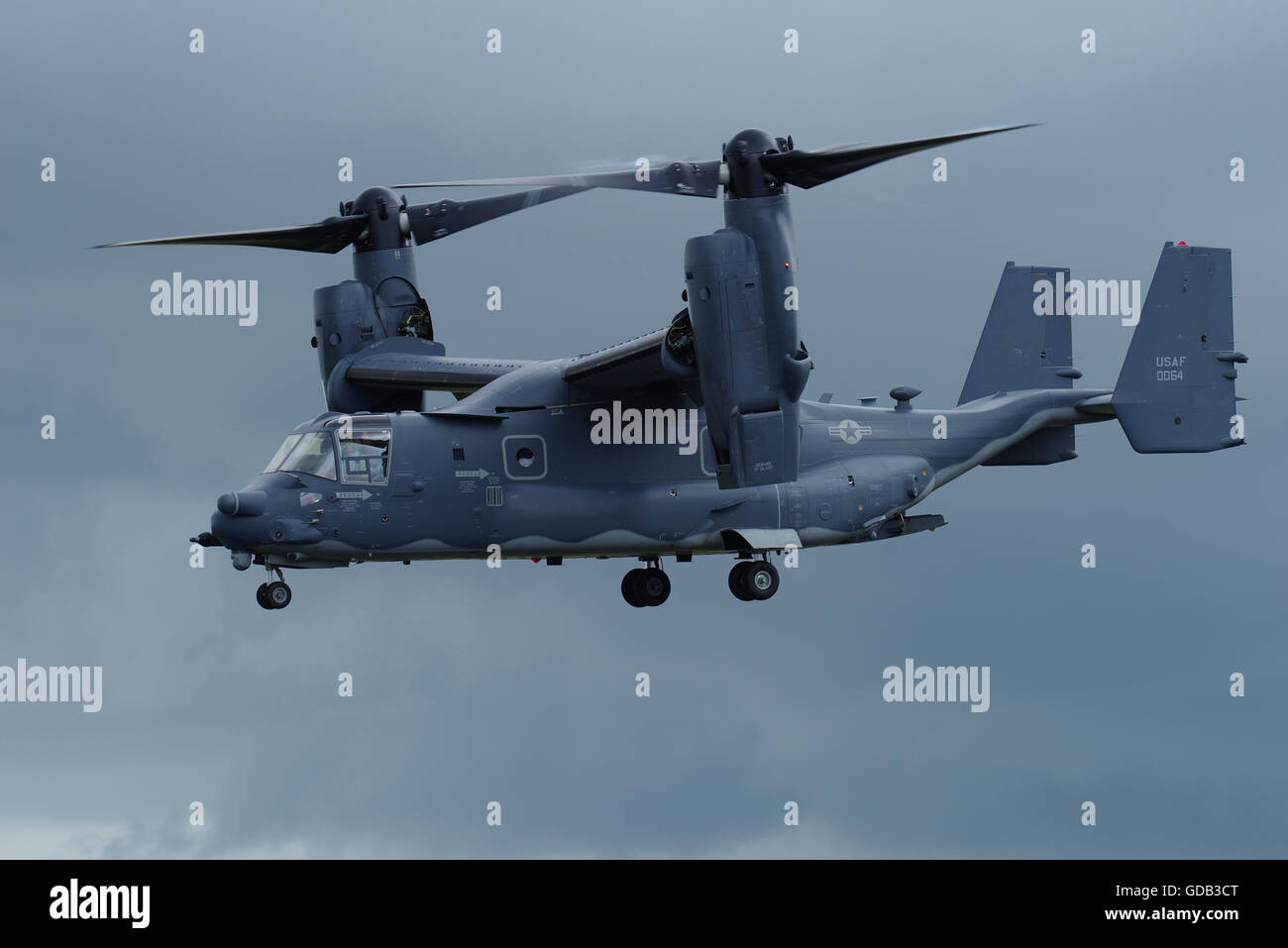 Bell Boeng CV-22B Osprey a RIAT RAF Fairford Foto Stock