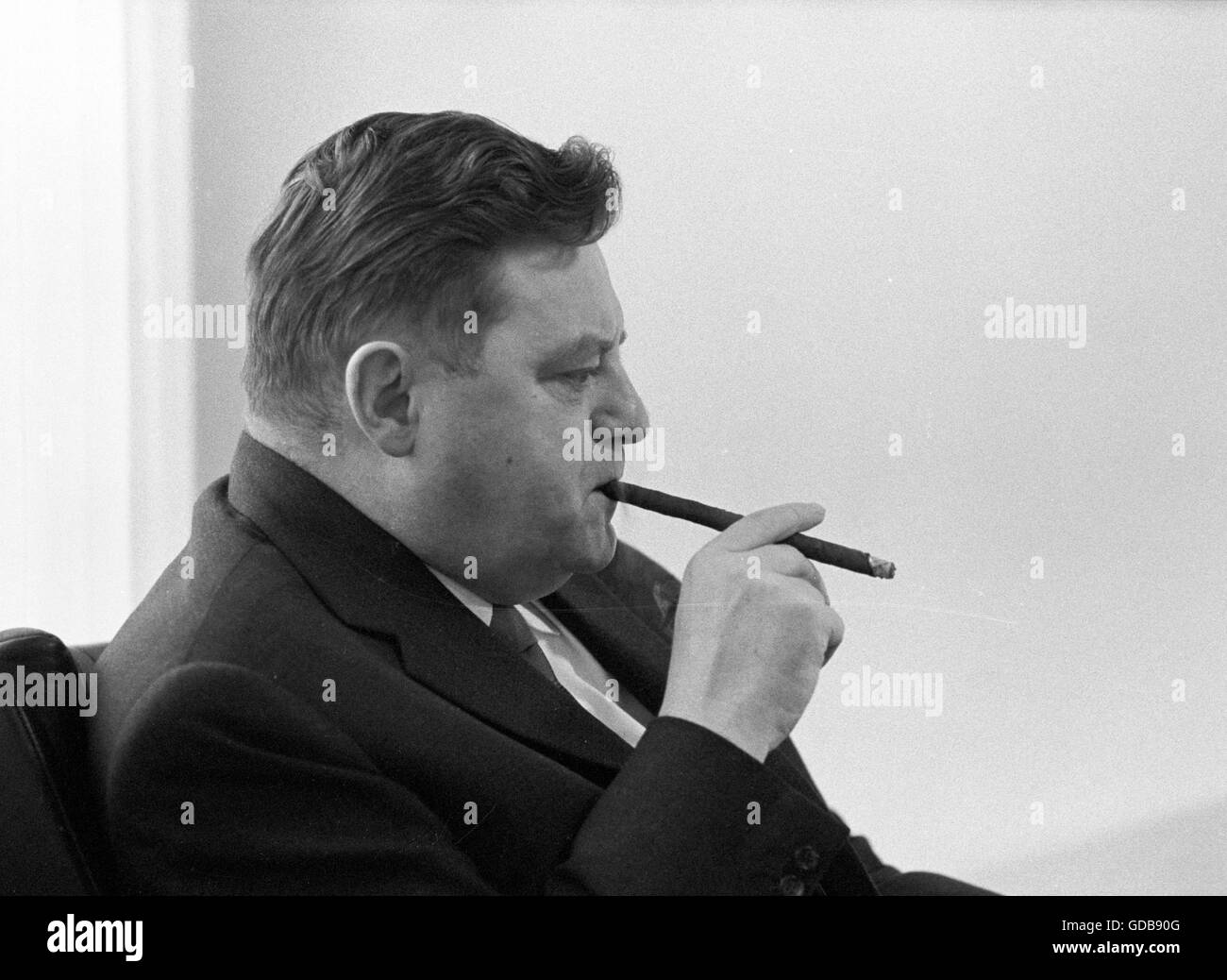 Franz Josef Strauss Foto Stock