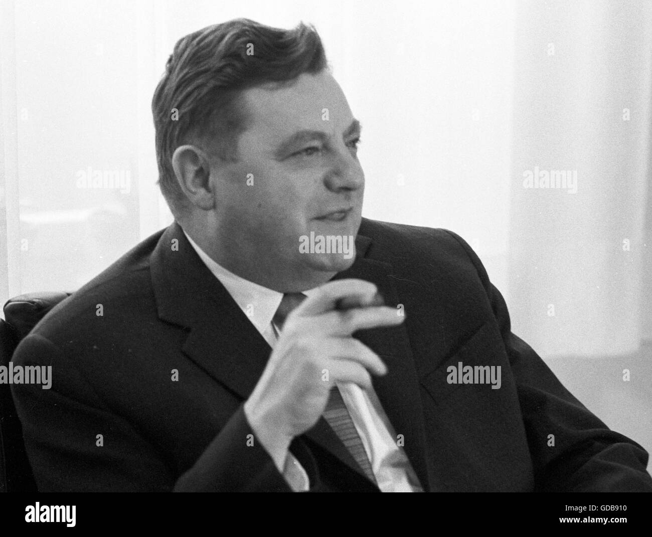 Franz Josef Strauss Foto Stock