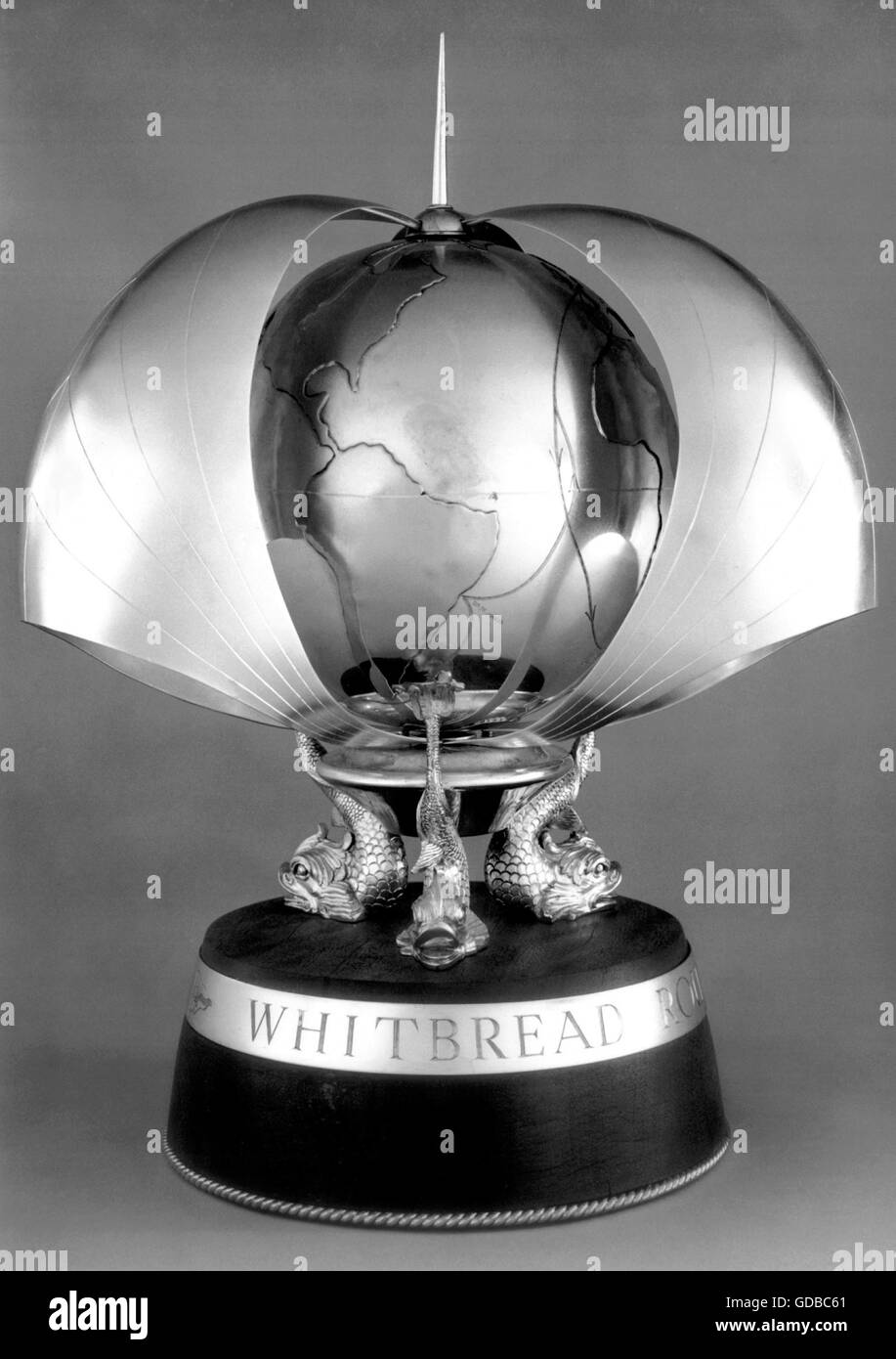 AJAX NEWS FOTO. 1977.Portsmouth, Inghilterra. - WHITBREAD Round the World Race Trophy 1977-78. Foto:l'AJAX NEWS & servizio in funzione REF:TRO WHITBREAD 77 2 Foto Stock