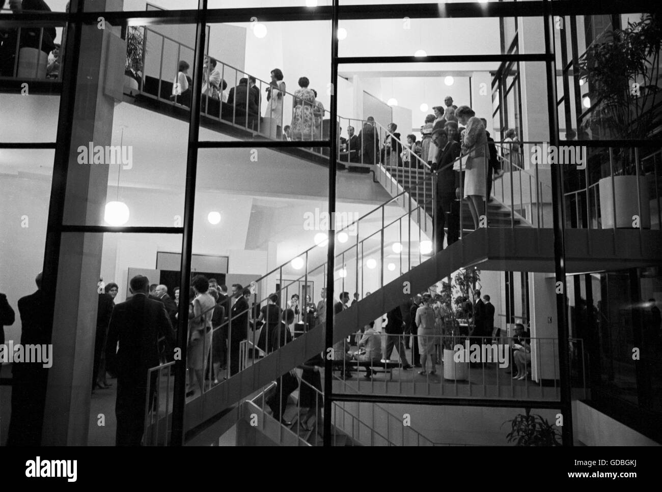 Il Tyrone Guthrie Theater, 1963. Foto Stock