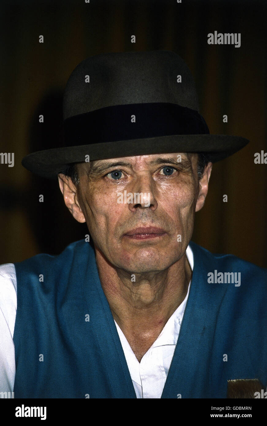 Beuys, Giuseppe, 12.5.1921 - 23.1.1986, artista tedesco, ritratto, degli anni ottanta, Foto Stock