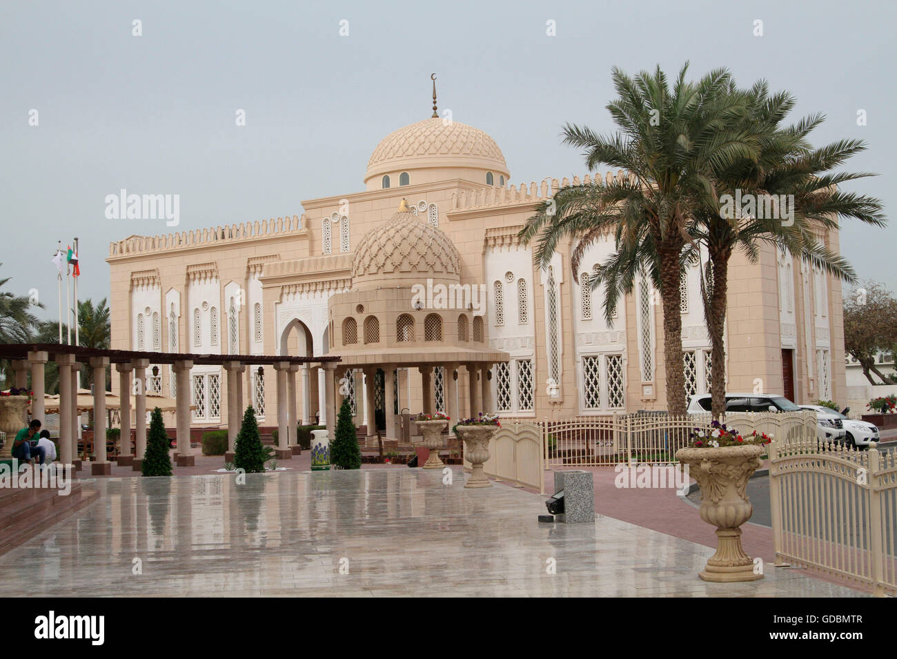 La Moschea di Jumeirah, Dubai, Emirati Arabi Uniti Foto Stock