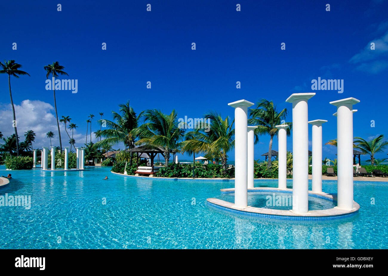 Gran Melia Resort, Rio Grande, Puerto Rico e dei Caraibi Foto Stock