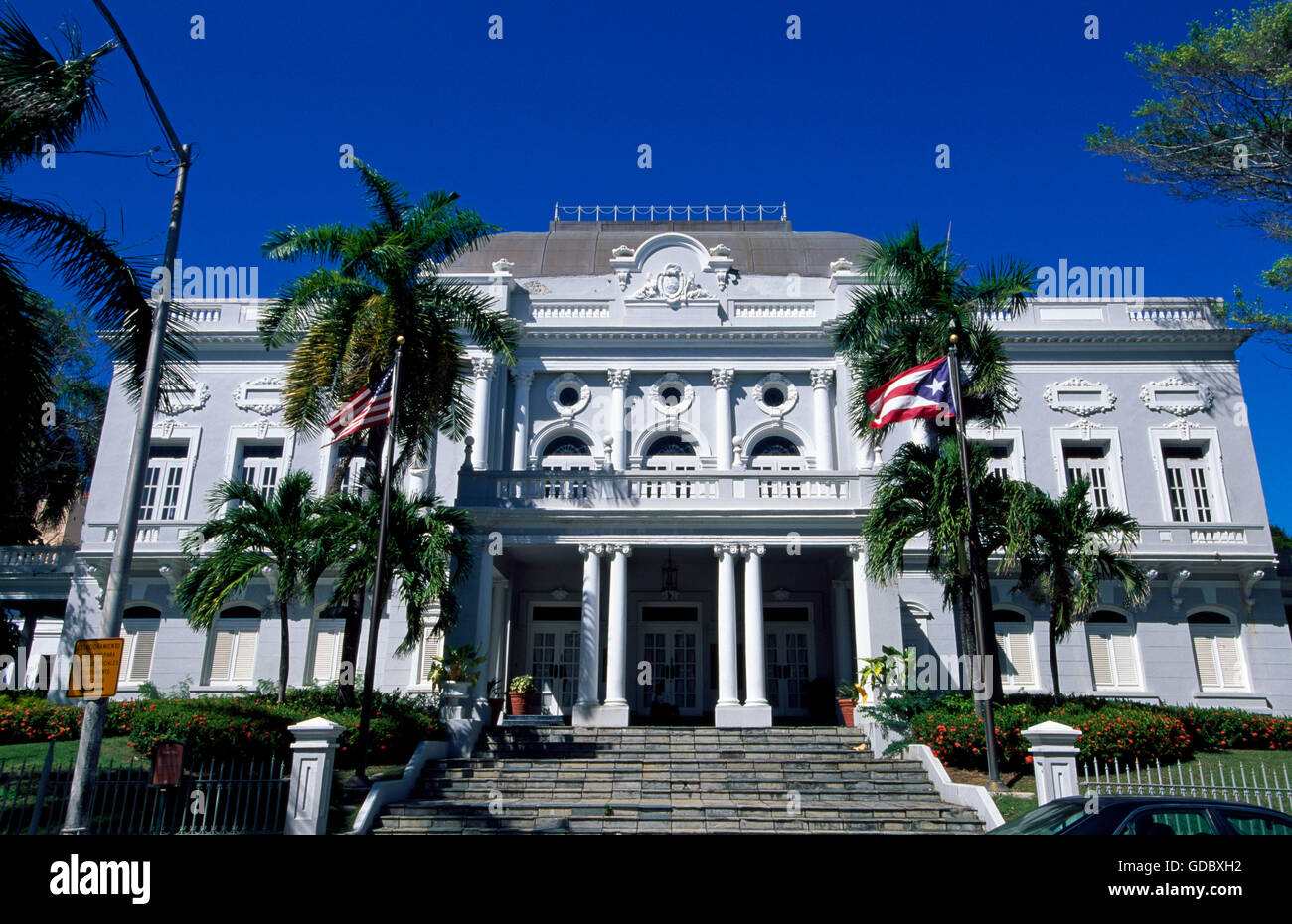 Dipartimento di Stato a Centro di accoglienza a San Juan, Puerto Rico e dei Caraibi Foto Stock