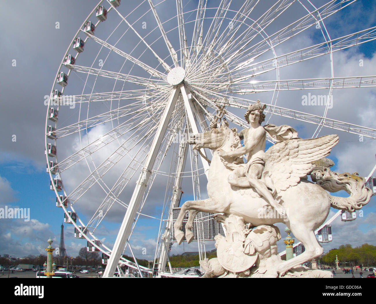 Parigi,big dipper Foto Stock