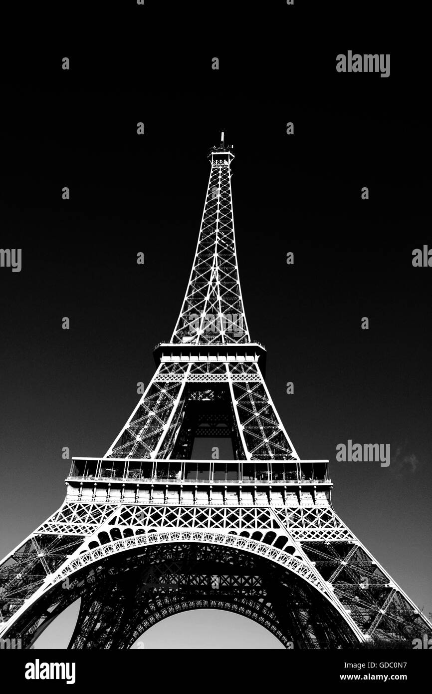 Parigi,tour eiffel,Torre Eiffel Foto Stock