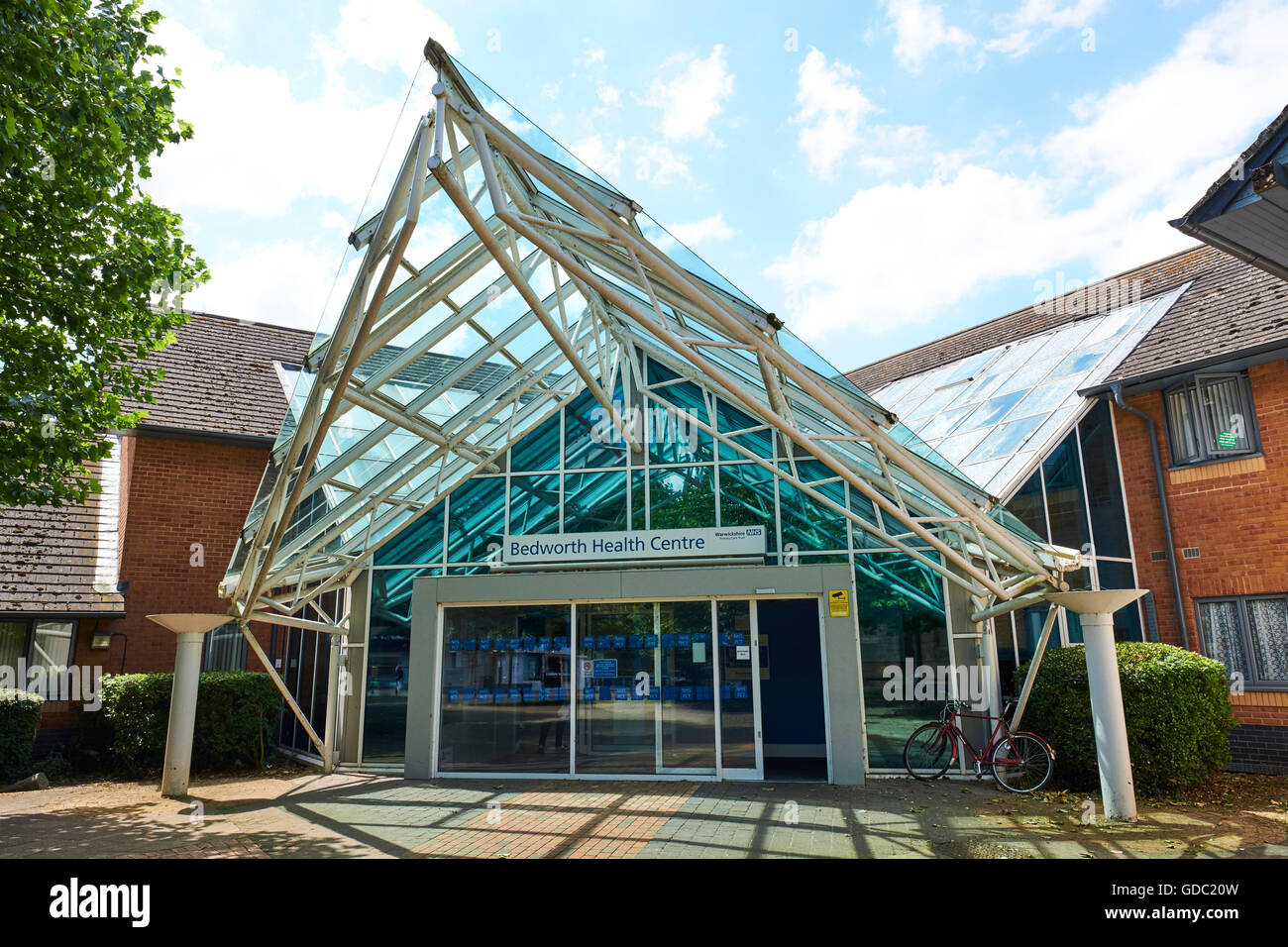NHS Health Center High Street Bedworth Warwickshire West Midlands, Regno Unito Foto Stock