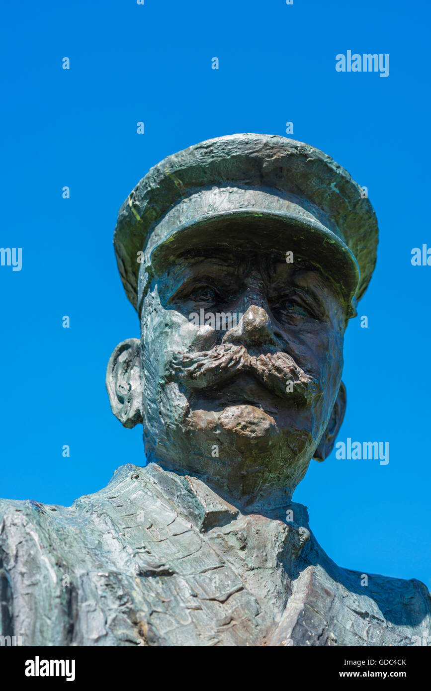 Monumento,count Ferdinand von Zeppelin,count Zeppelin,Casa,Casa,Baden-Wurttemberg,germania,l'Europa Foto Stock