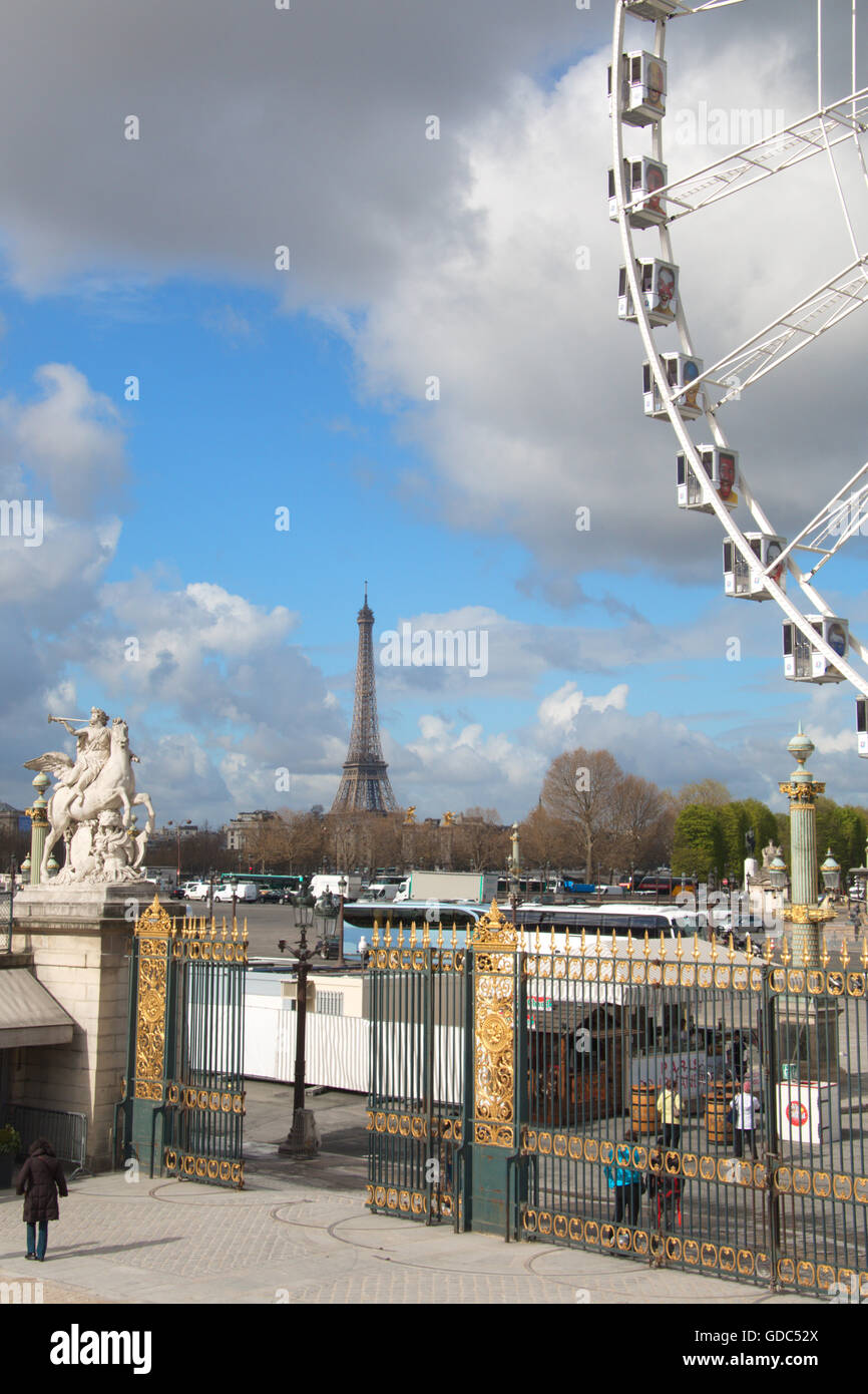 Parigi,big dipper Foto Stock