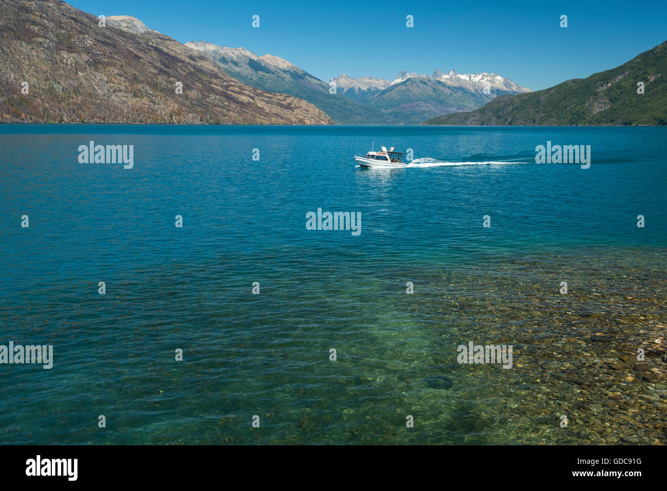 Sud America,l'Argentina,Patagonia,Chubut,Lago Puelo Foto Stock