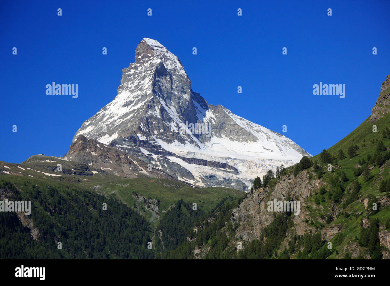 Il Cervino, Svizzera Foto Stock