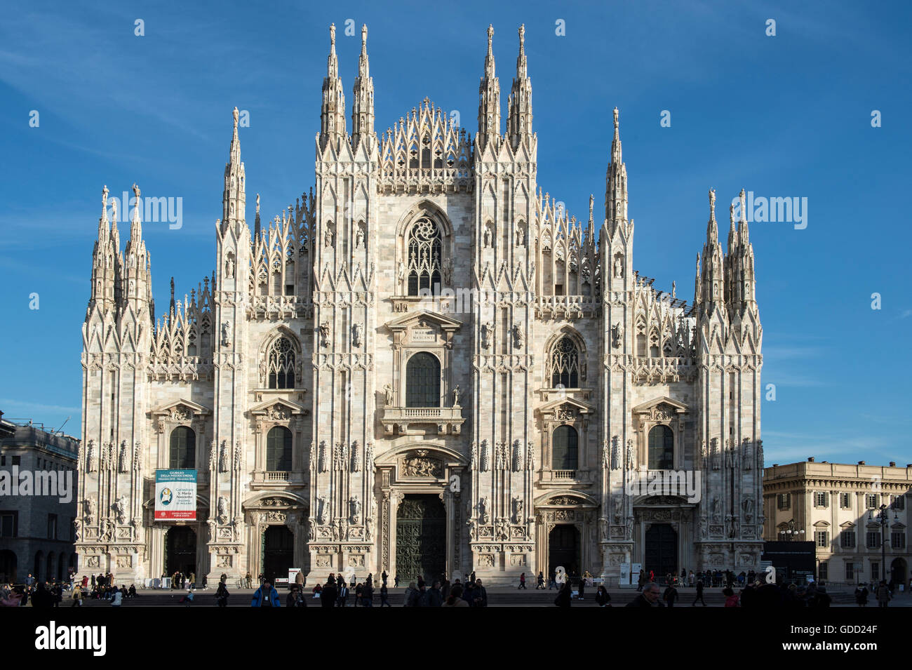L'Italia, Lombardia, Milano Duomo Foto Stock