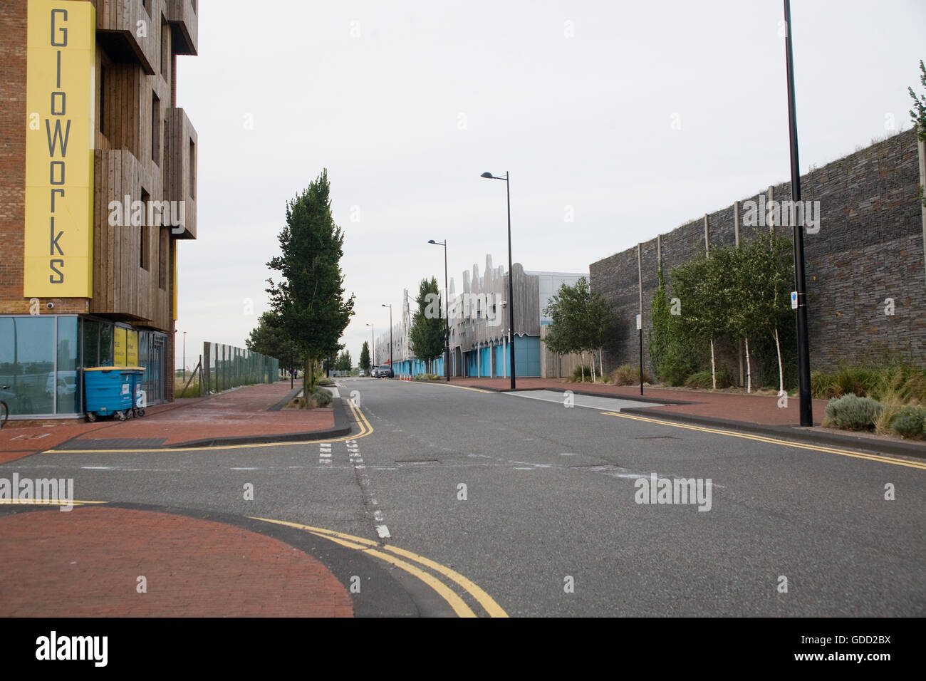 BBC studios in , Roath serratura, Porth Teigr, Cardiff, Regno Unito Foto Stock
