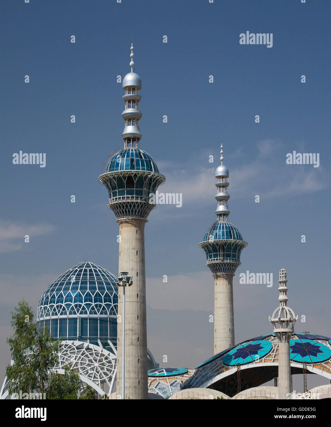 Iran,Esfahan città,nuova moschea in costruzione Foto Stock