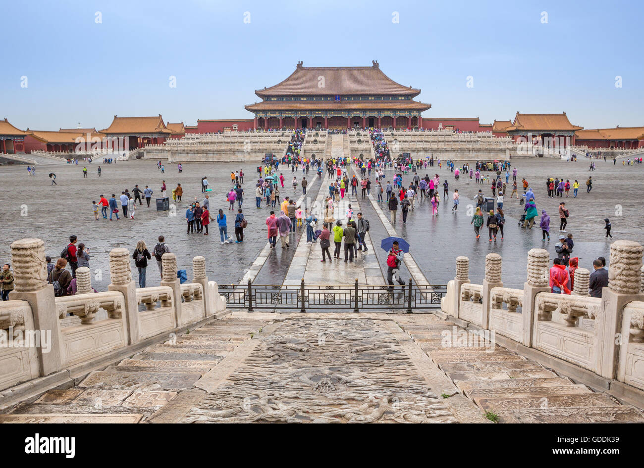 Cina, Pechino,la Città Proibita,Gugong,patrimonio mondiale, Foto Stock