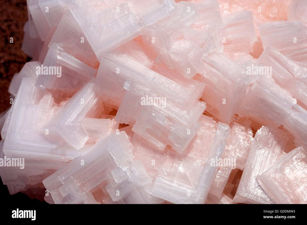 Sale di roccia, vicino a Walvis Bay in Namibia Foto Stock