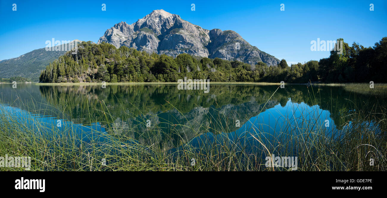 Sud America,l'Argentina,Patagonia,Rio Negro,Bariloche,Nahuel Huapi,Parco Nazionale,Lake District Foto Stock