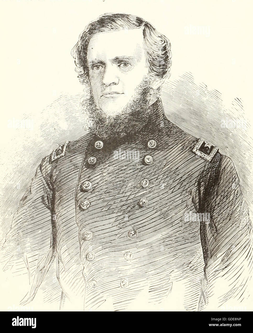 General George W Morgan, USA La guerra civile Foto Stock
