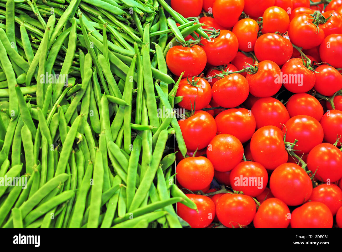 Sfondo di verdure Foto Stock