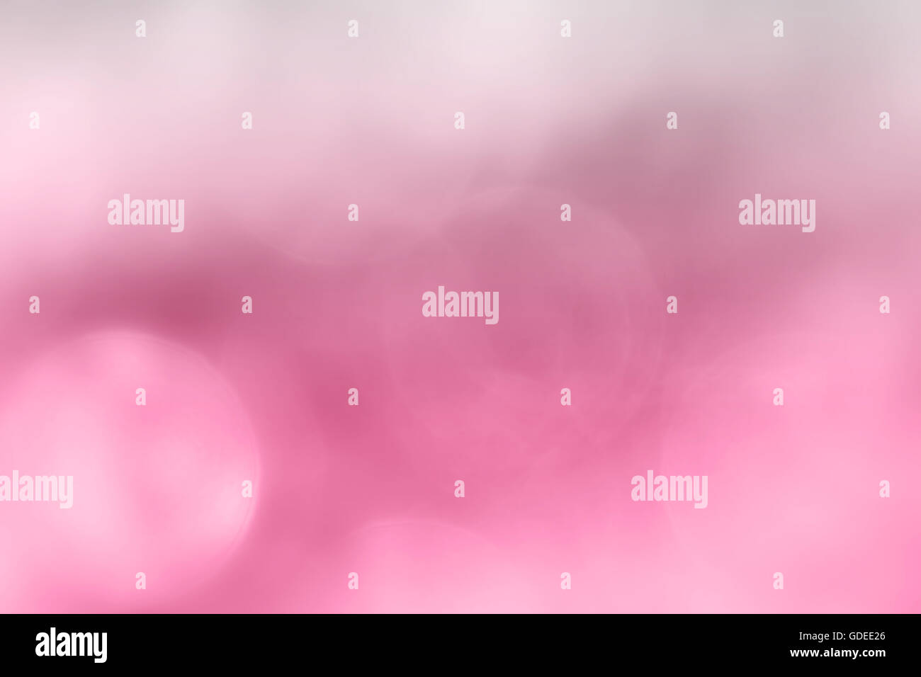 Grande e soffice bokeh rosa e bianco pastello sfondo liscio Foto Stock