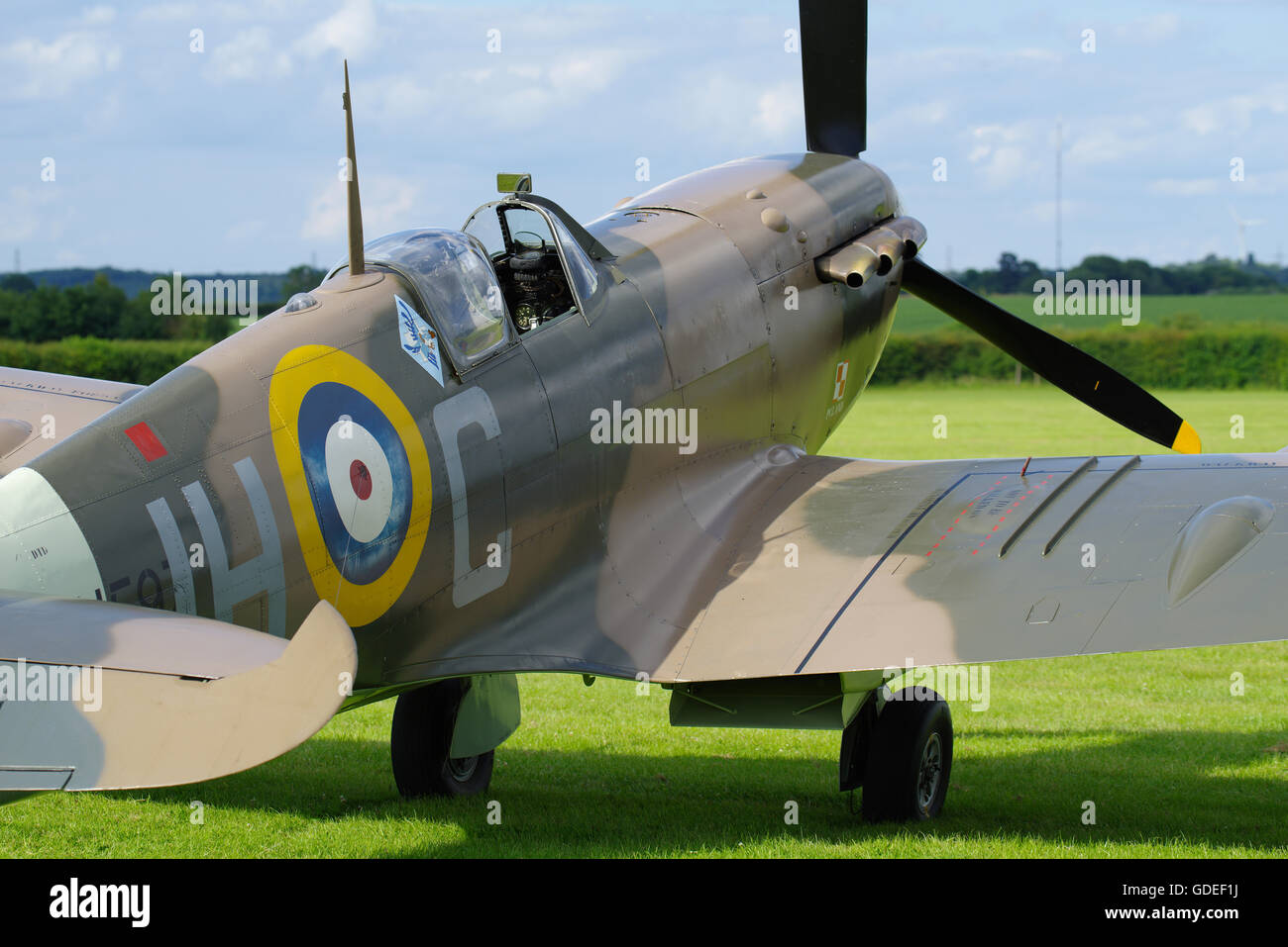 Vickers Supermarine Spitfire Mk 5b, BM597, Foto Stock