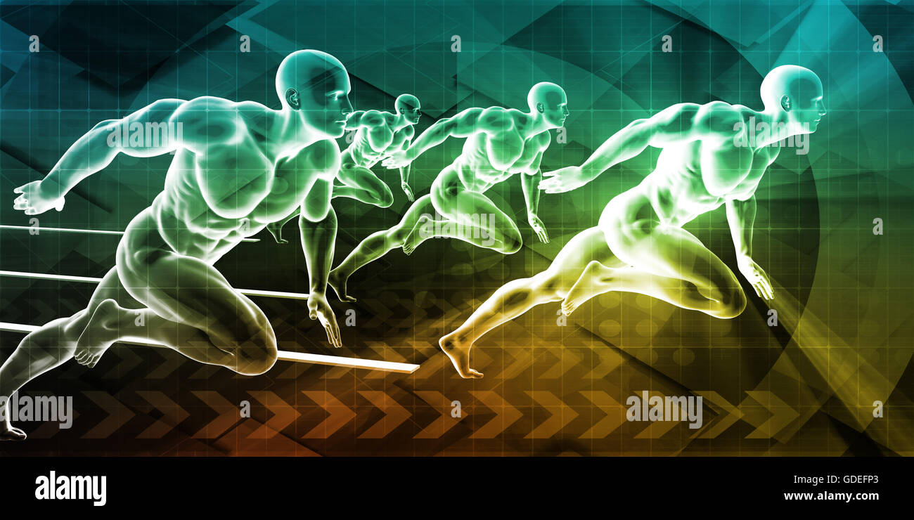 Analisi di dati medici del paziente e di gestione dei record Foto Stock