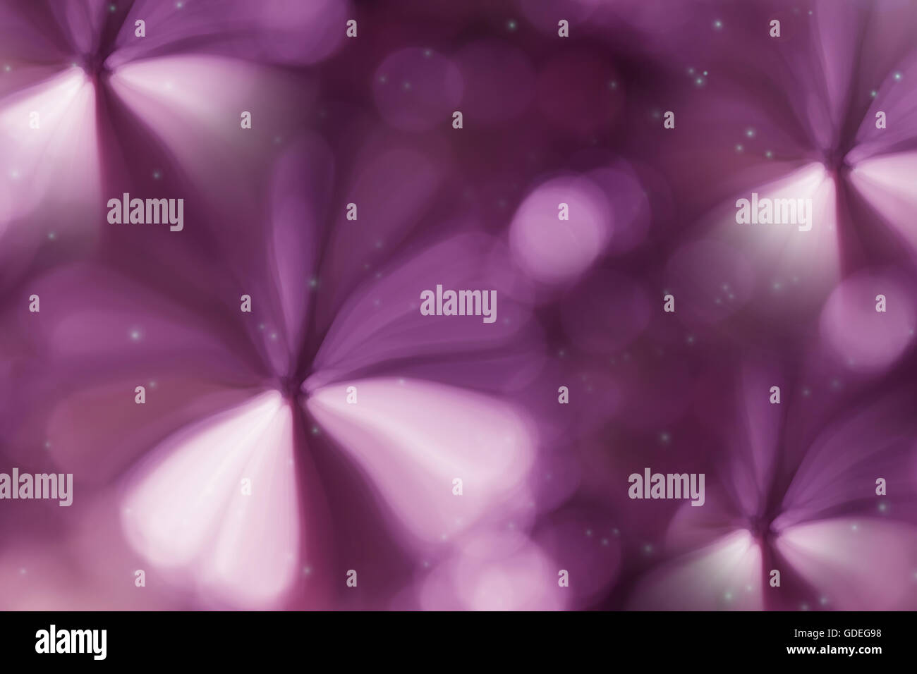 Abstract forma di fiore morbido viola viola fiore di colore pastello sfondo a molla Foto Stock