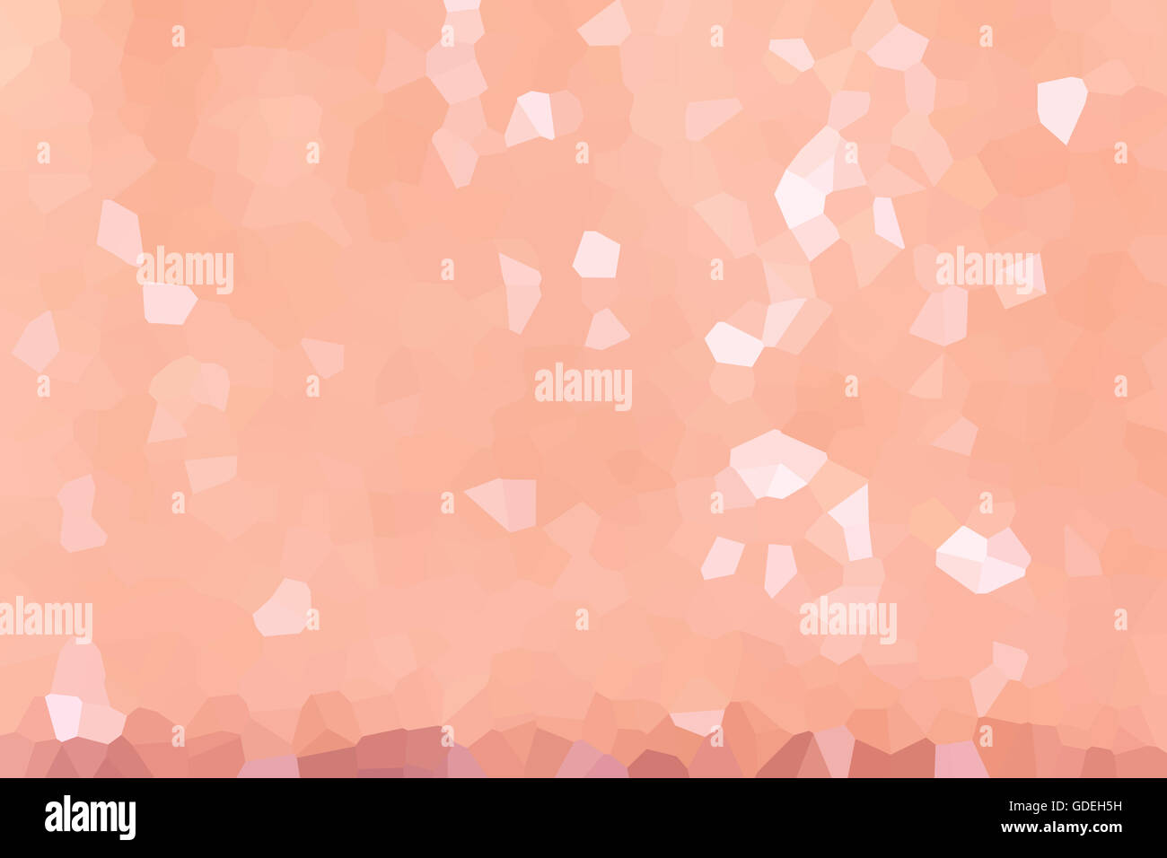Cristallizzare colorato sfondo astratto in rosa tenue arancio pastello tono colore Foto Stock