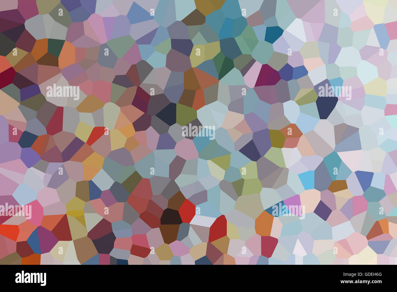 Cristallizzare colorato sfondo astratto in pastello, tono colore Foto Stock